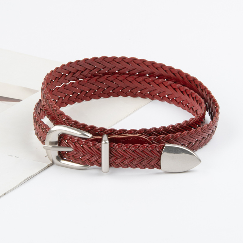 Belts |  Mens Suede Woven Belt Accessories Belts