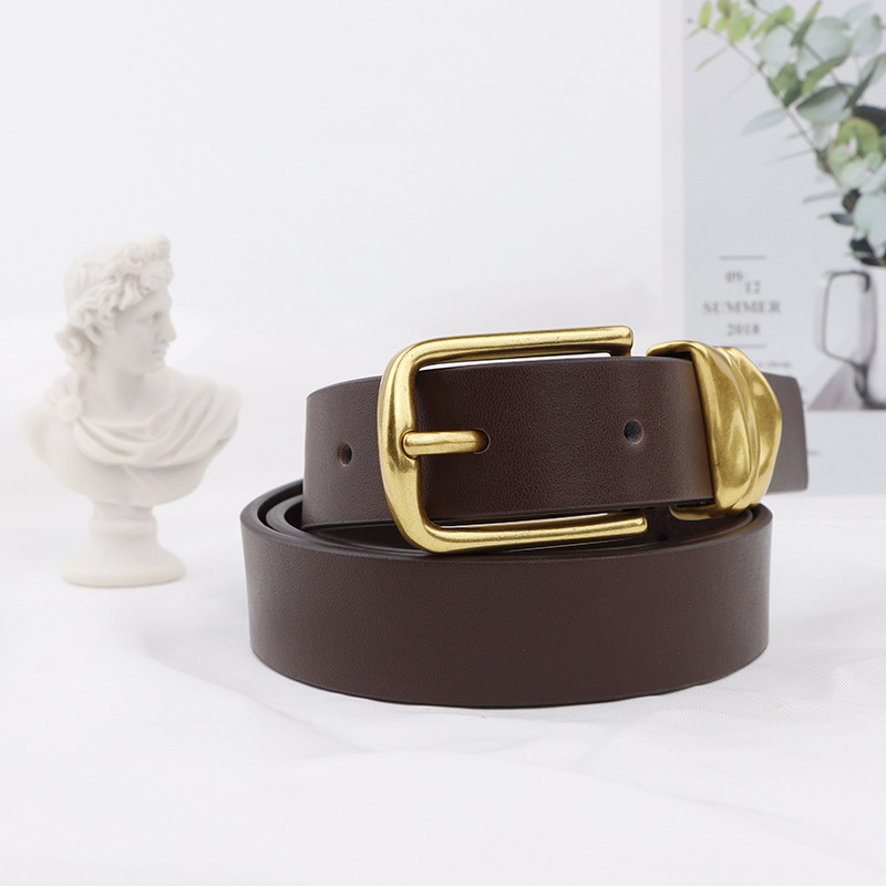 Belts |  Womens Leather Half Keeper Belt Accessories Belts