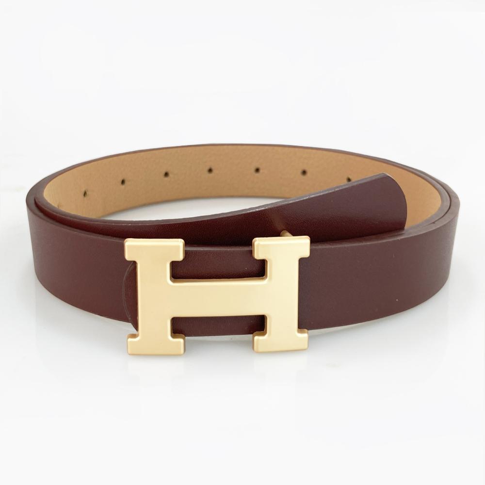 Belts |  Womens Leather Square Hinge Belt Accessories Belts