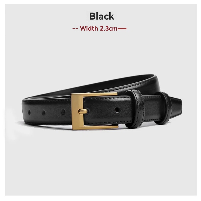 Belts |  Womens Thin Leather Belt Accessories Belts