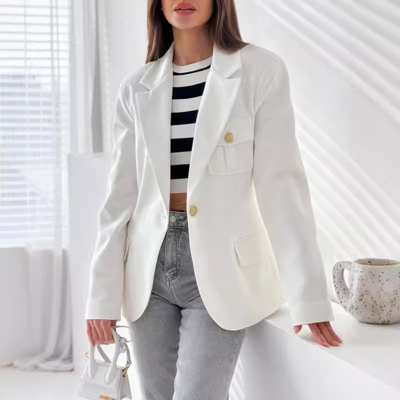 Blazers & Jackets |  Womens Denim Blazer Blazers & Jackets Blazers & Jackets