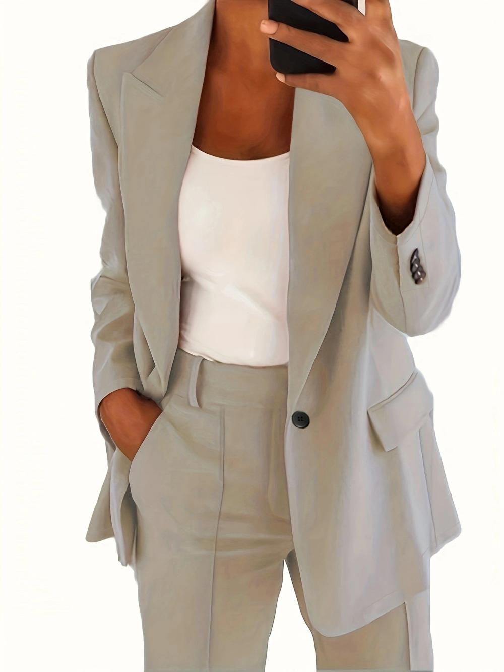 Blazers & Jackets |  Womens Oversized Sharkskin Suit Jacket Blazers & Jackets Blazers & Jackets