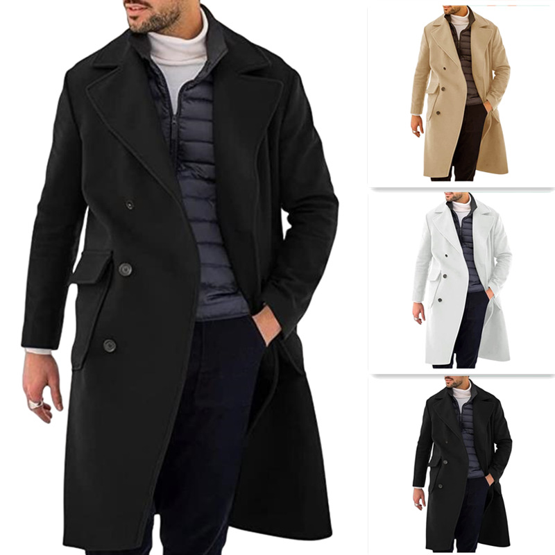 Coats & Jackets |  Mens Atelier Wool-Blend Felt Double-Breasted Coat Clothing Brown