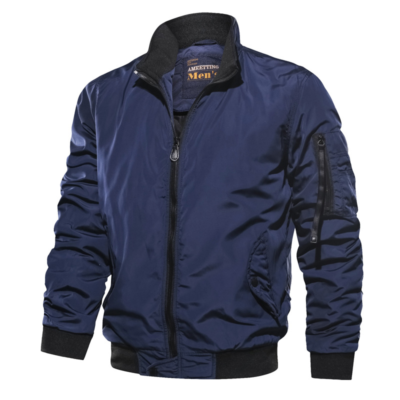 Coats & Jackets |  Mens Full Zip Light Weight Blousson Clothing Coats & Jackets