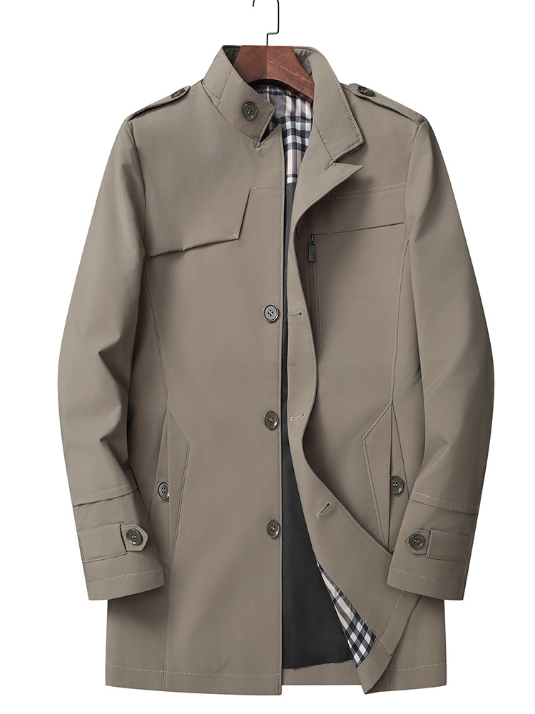 Coats & Jackets |  Mens Hybrid Removable Funnel Neck Overcoat Clothing Coats & Jackets