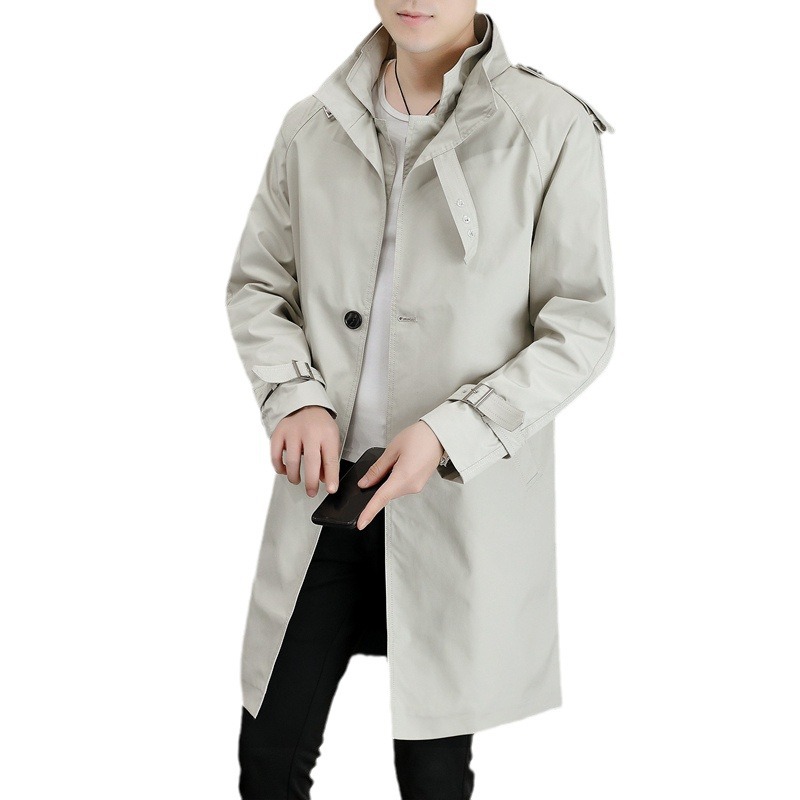 Coats & Jackets |  Mens Hybrid Removable Funnel Neck Overcoat Clothing Coats & Jackets