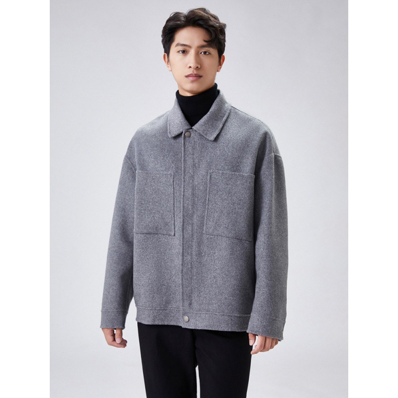 Coats & Jackets |  Mens Knitted Zip Through Jacket Clothing Coats & Jackets