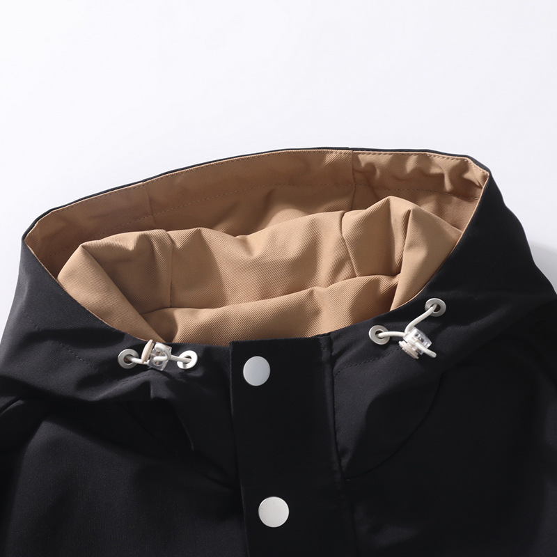 Coats & Jackets |  Mens Unisex Hooded Raincoat Clothing Coats & Jackets