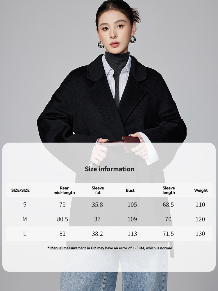 Coats & Jackets |  Womens Wool-Blend Blindseam Coat Clothing Black