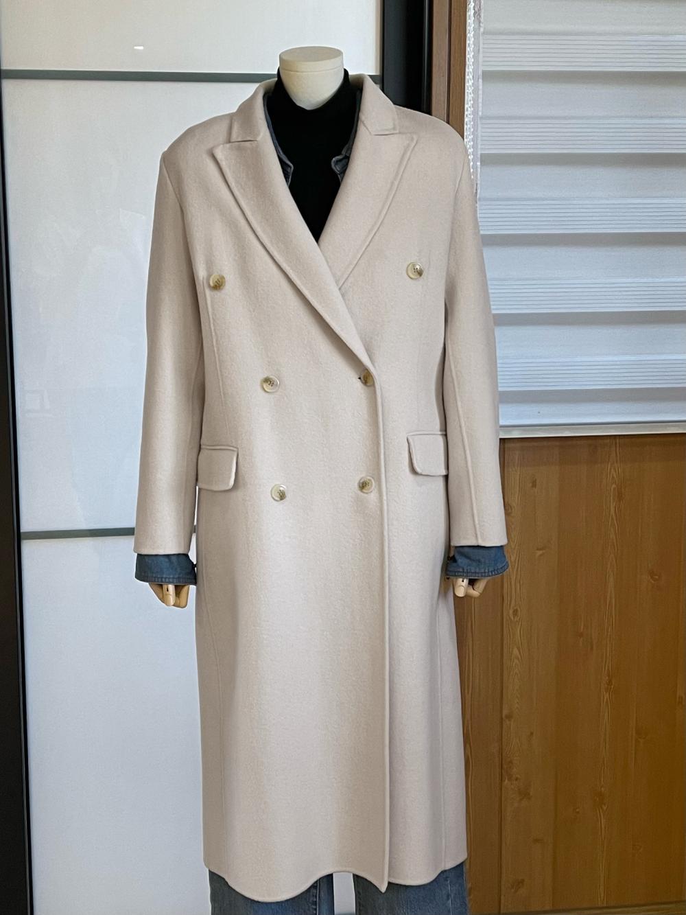 Coats & Jackets |  Womens Wool Blend Double Breasted Blindseam Coat Clothing Coats & Jackets