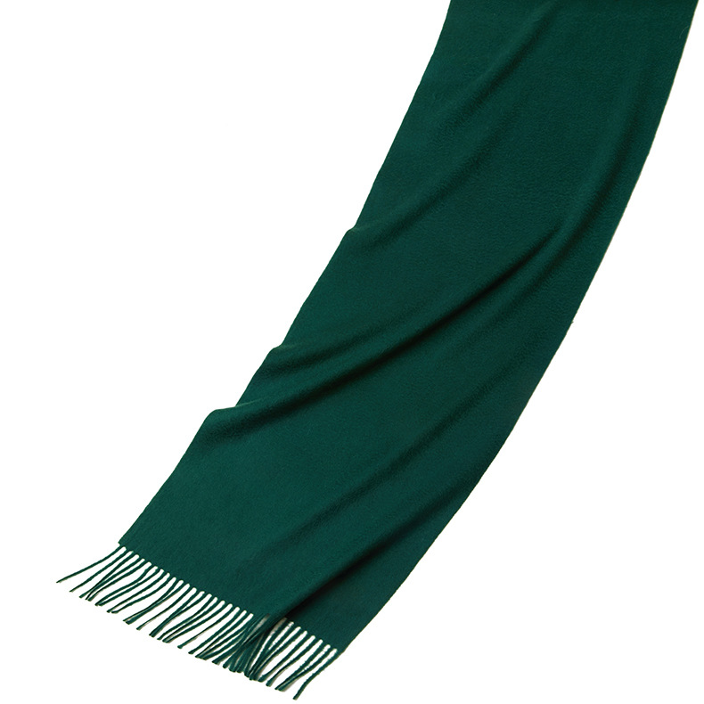 Hats, Gloves & Scarves |  Mens Wool And Cashmere Scarf Accessories Dark Green