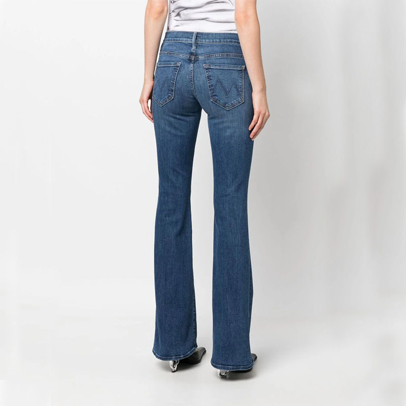 Jeans |  Womens Ancient Blue High Rise Flared Jeans Clothing Ancient Blue