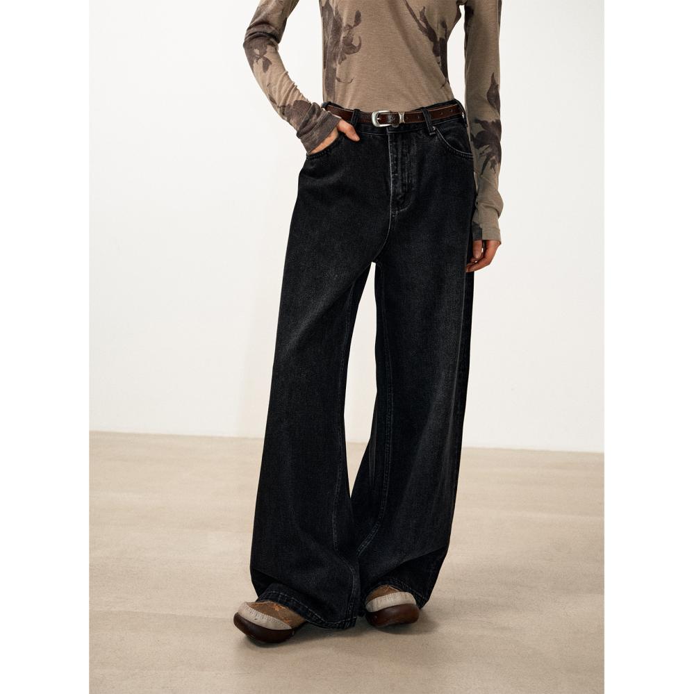 Jeans |  Womens Palazzo Jeans Clothing Black