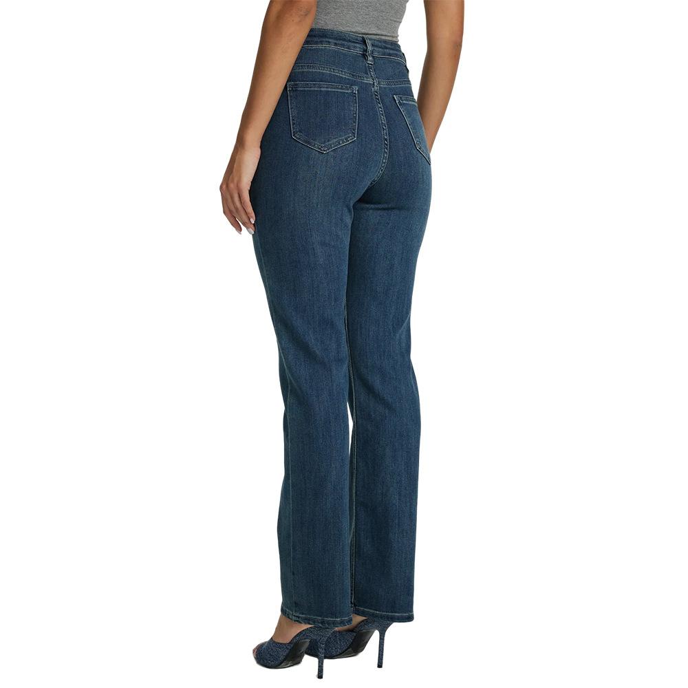 Jeans |  Womens Slim Fit Cropped Jeans Clothing Blue