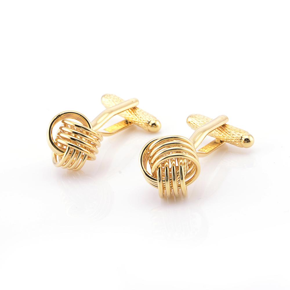 Jewellery |  Mens Rhodium Plated Knot Cufflinks Accessories Jewellery