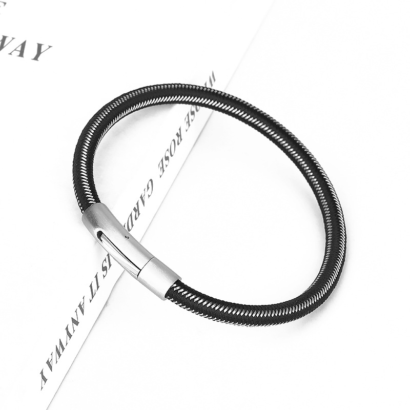 Jewellery |  Mens Seta Etched Click Bracelet Accessories Jewellery