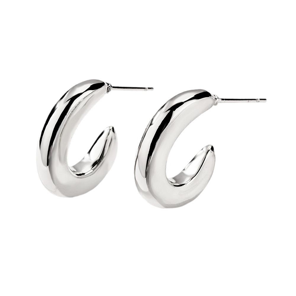 Jewellery |  Womens Small Curved Hoop Accessories Jewellery