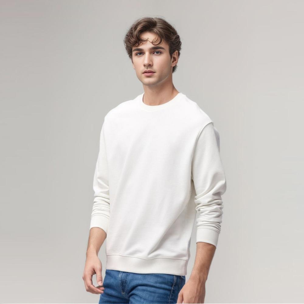 Knitwear |  Mens Crew Neck Long Sleeve Knit Clothing Knitwear