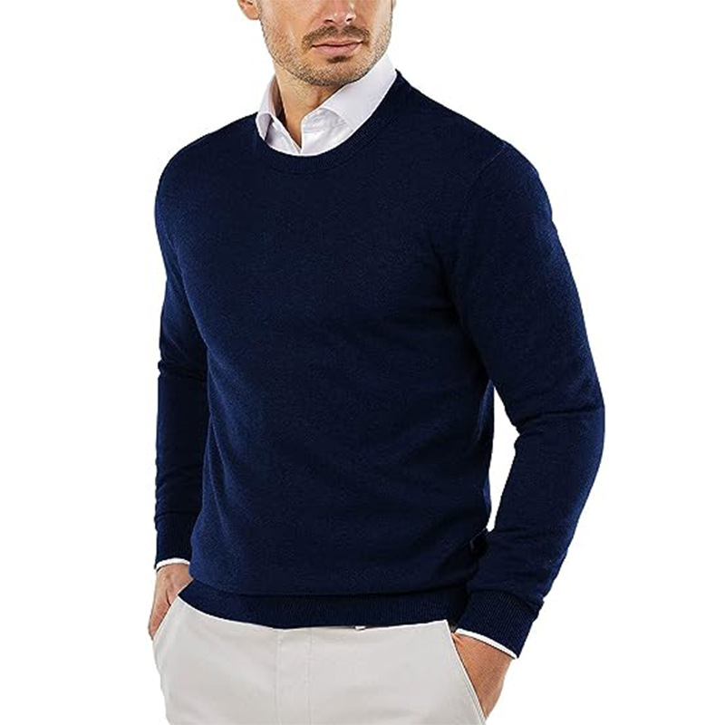 Knitwear |  Mens Merino Crewneck Sweater Clothing Knitwear