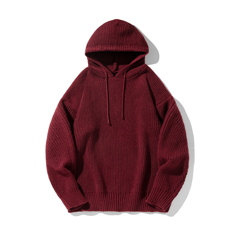 Knitwear |  Mens Recycled Wool-Blend Sweater Hoody Clothing Knitwear