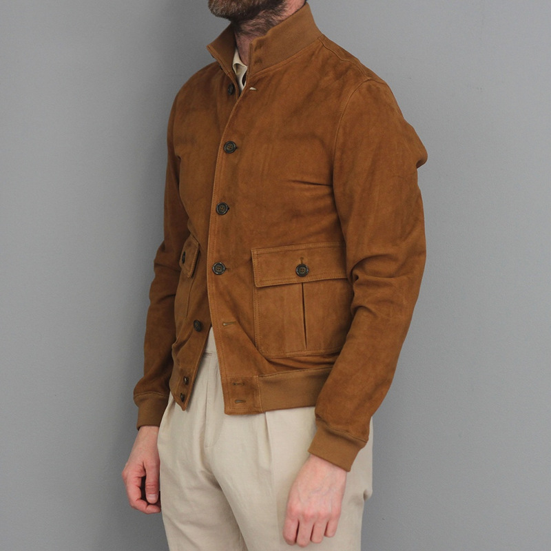 Leather & Suede Jackets |  Mens Suede Harrington Jacket Clothing Coats & Jackets