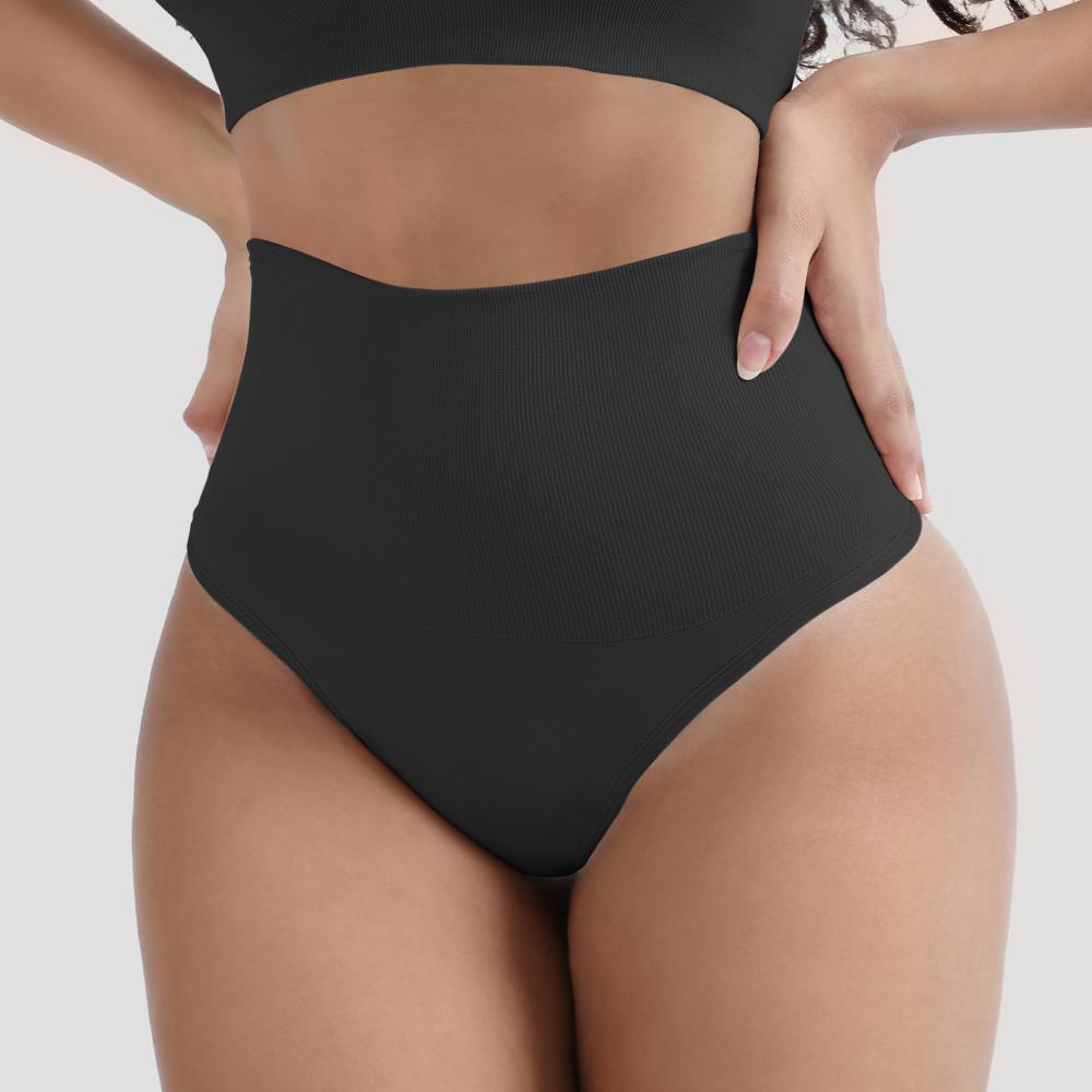 Lingerie |  Womens Core Control High Waist Thong Clothing Lingerie