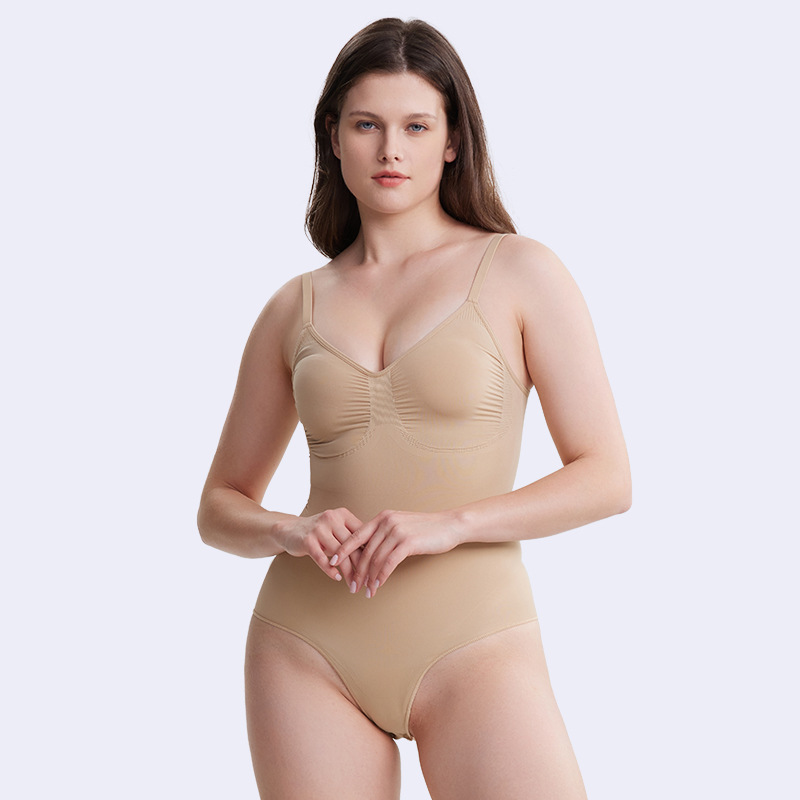 Lingerie |  Womens Seamless Sculpt Mid Thigh Bodysuit Clothing Lingerie