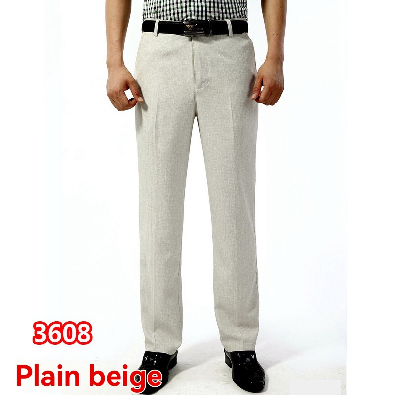 Pants |  Mens Linen Cotton Herringbone Suit Pants, Regular Fit Clothing Mens