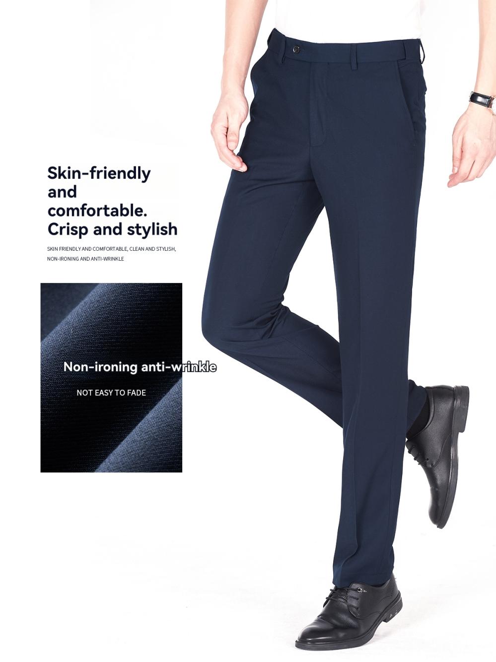 Pants |  Mens Monogram Jacquard Straight Wool Pants Clothing Mens