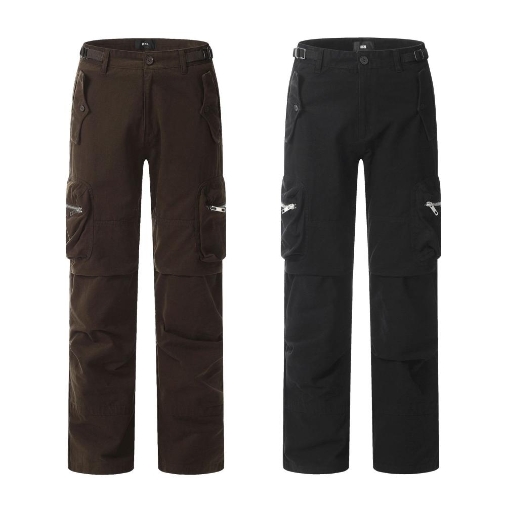 Pants |  Mens Tapered Cotton Cargo Pants Clothing Mens