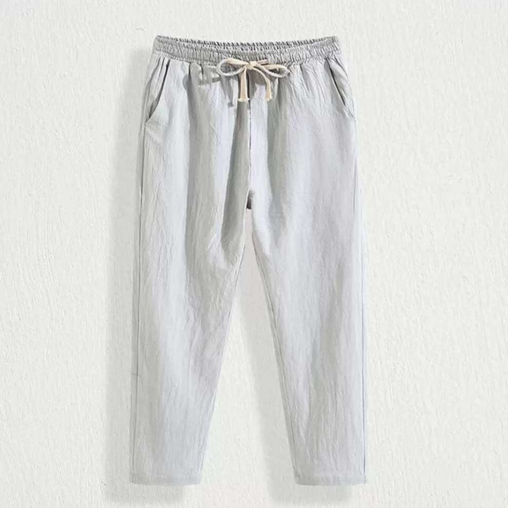 Pants |  Mens Warren Organic Cotton Linen Twill Jogger Clothing Mens