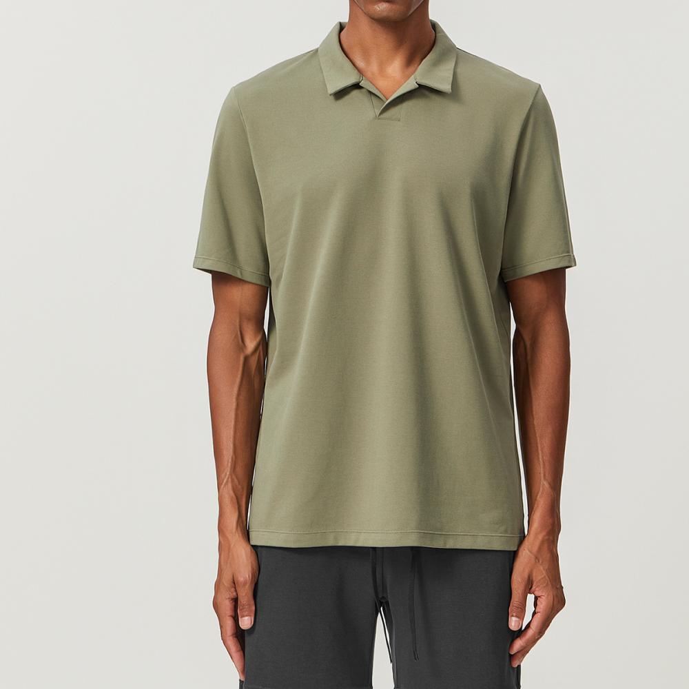 Polo Shirts |  Mens Garment Dyed Cotton Polo Shirt Clothing Dark Sage