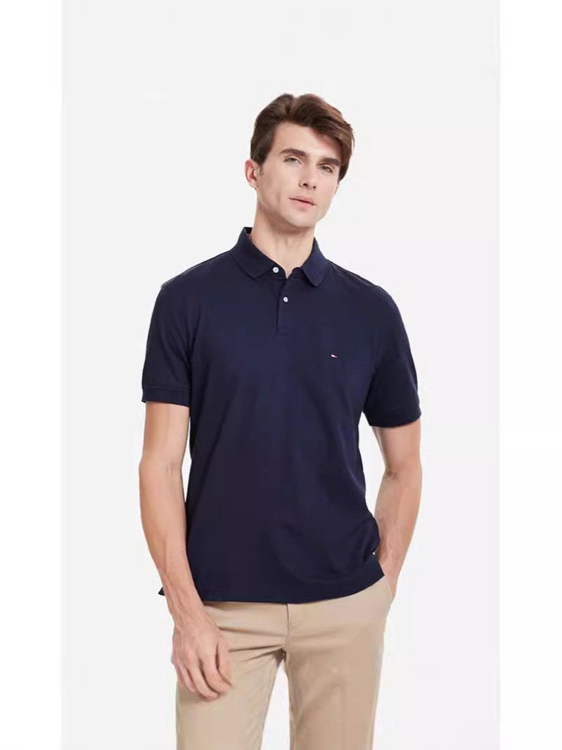 Polos |  Mens Chest Logo Short Sleeve Polo Clothing Mens