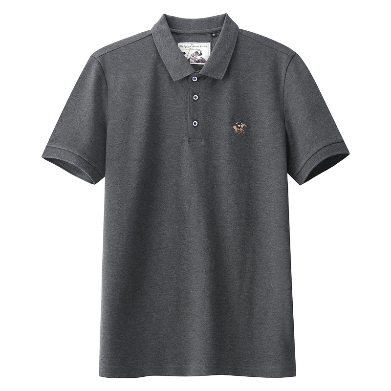 Polos |  Mens Reg Fit Short Sleeve Polo Shirt Zebra Clothing Mens