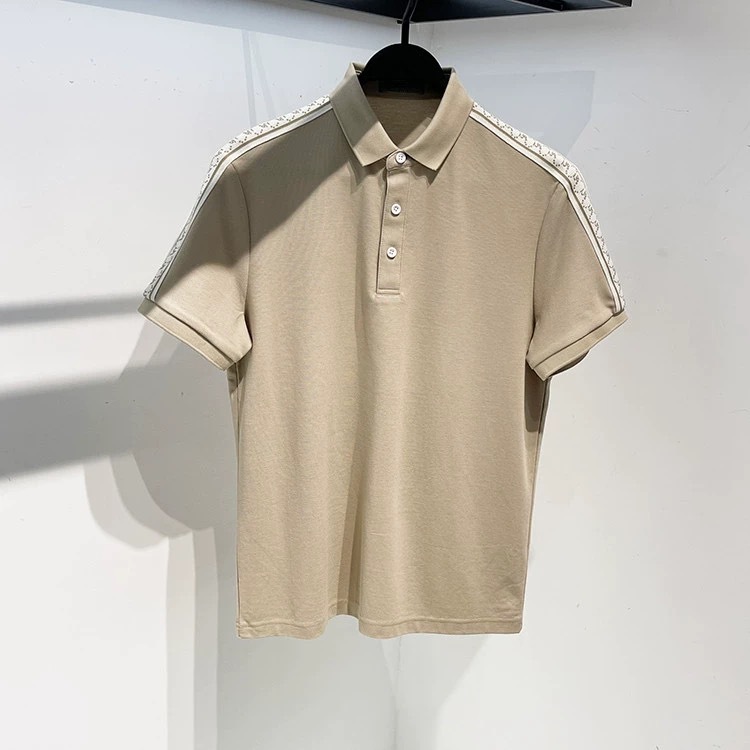 Polos |  Mens Tape Logo Polo Clothing Mens