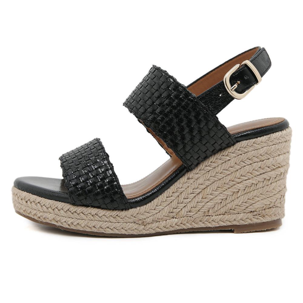 Sandals |  Womens Lessie Natural Woven Raffia Flatform Sandal Sandals Sandals