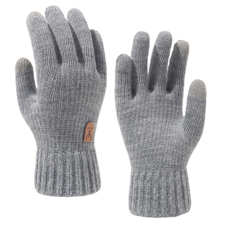 Scarves & Gloves |  Mens Essential Flag Embroidery Gloves Accessories Mens