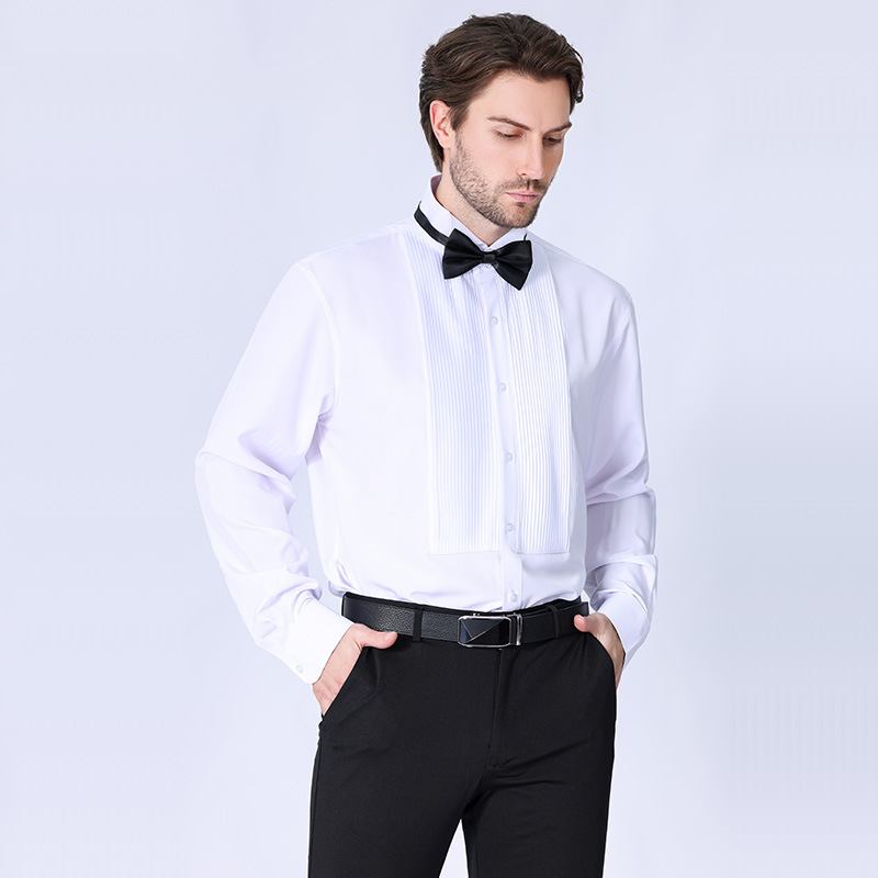 Shirts |  Mens Slim Fit Cotton Marcella Tuxedo Shirt Clothing Mens