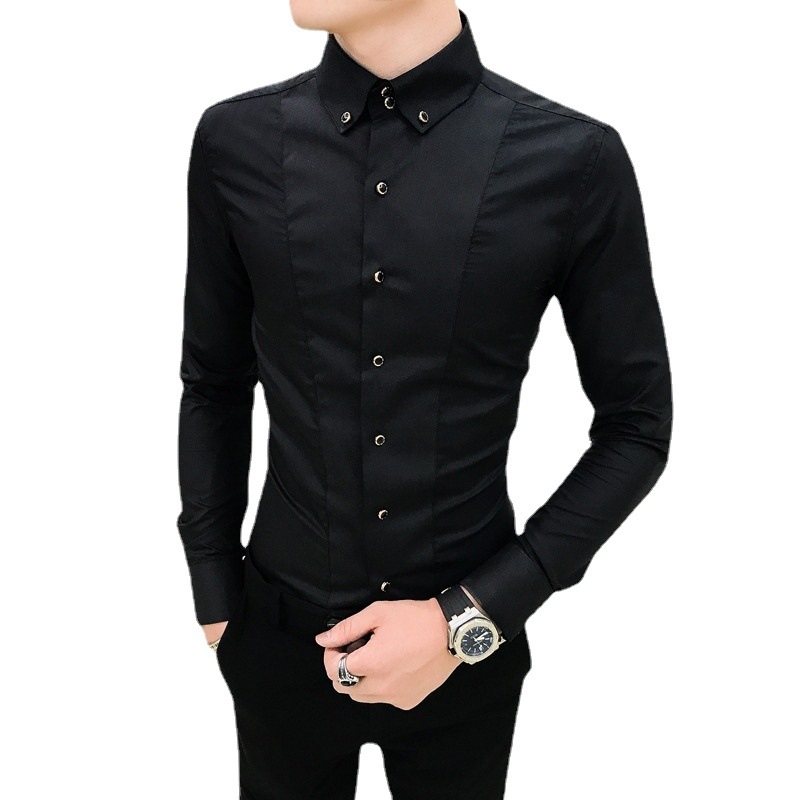 Shirts |  Mens Slim Fit Dinner Shirt Clothing Mens