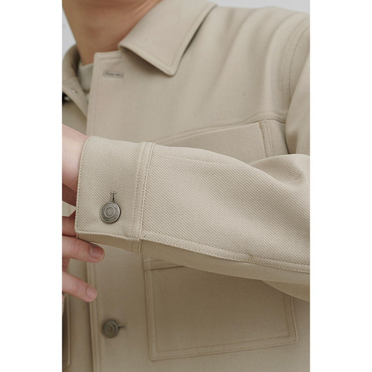 Shirts |  Mens Zipped Interlock-Jersey Overshirt Clothing Mens