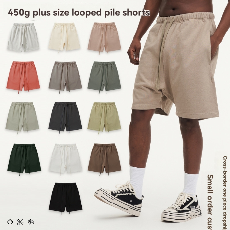 Shorts |  Mens Drawstring Fleece Lined Shorts Clothing Mens