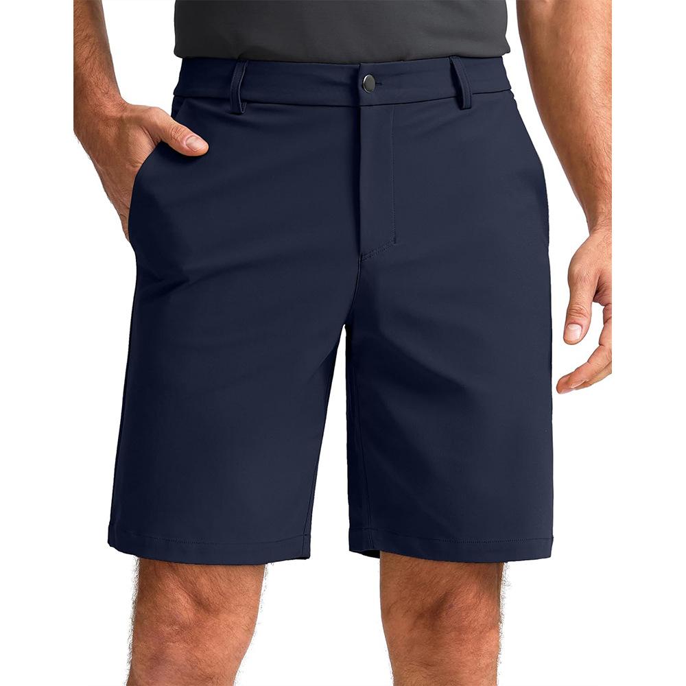 Shorts |  Mens Modern Fit Cotton Blend Chino Shorts Clothing Black