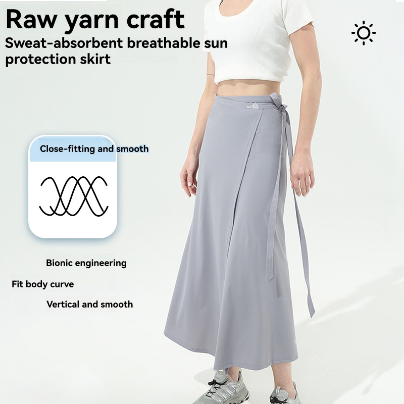 Skirts |  Womens Satin Mock Wrap Skirt Clothing Skirts