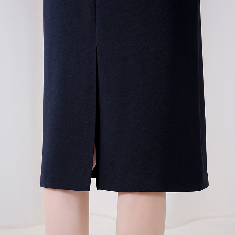 Skirts |  Womens Textured Pencil Midi Suit Skirt Clothing Navy