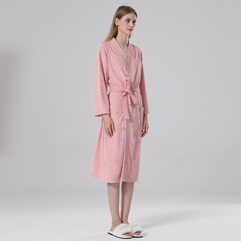 Sleepwear |  Womens Solace Towelling Robe L/Xl In Tulip Clothing Sleepwear