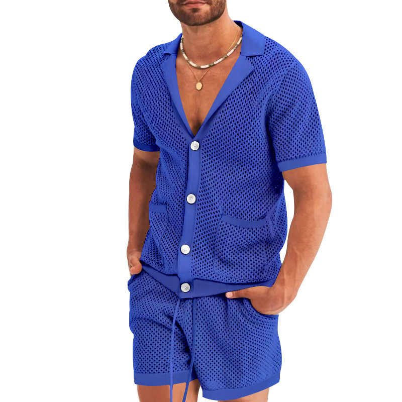 Suits |  Mens Biarritz-Short Sleeve Cuban Button Shirt Clothing Mens