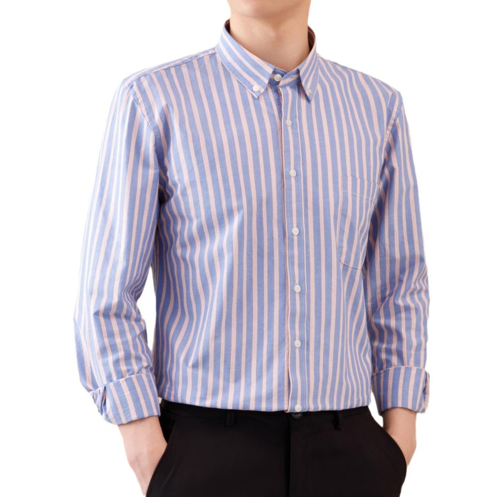 Suits |  Mens Ls Slim Linen Tncl Stripe Shirt Clothing Mens