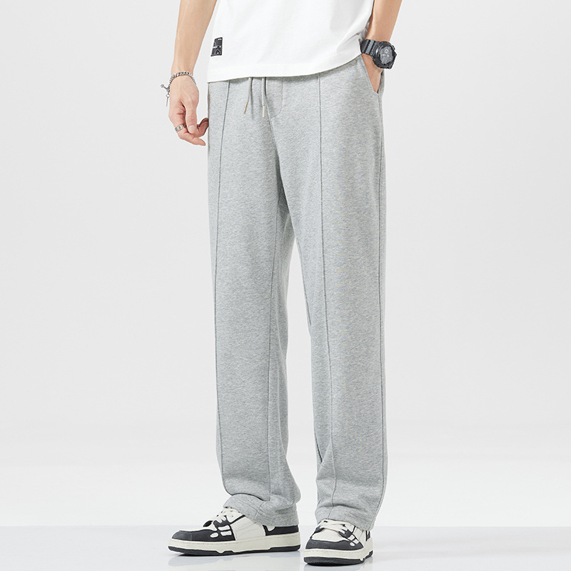 Sweats, Hoodies & Joggers |  Mens Interlock Jersey Drawstring Joggers Clothing Grey Melange