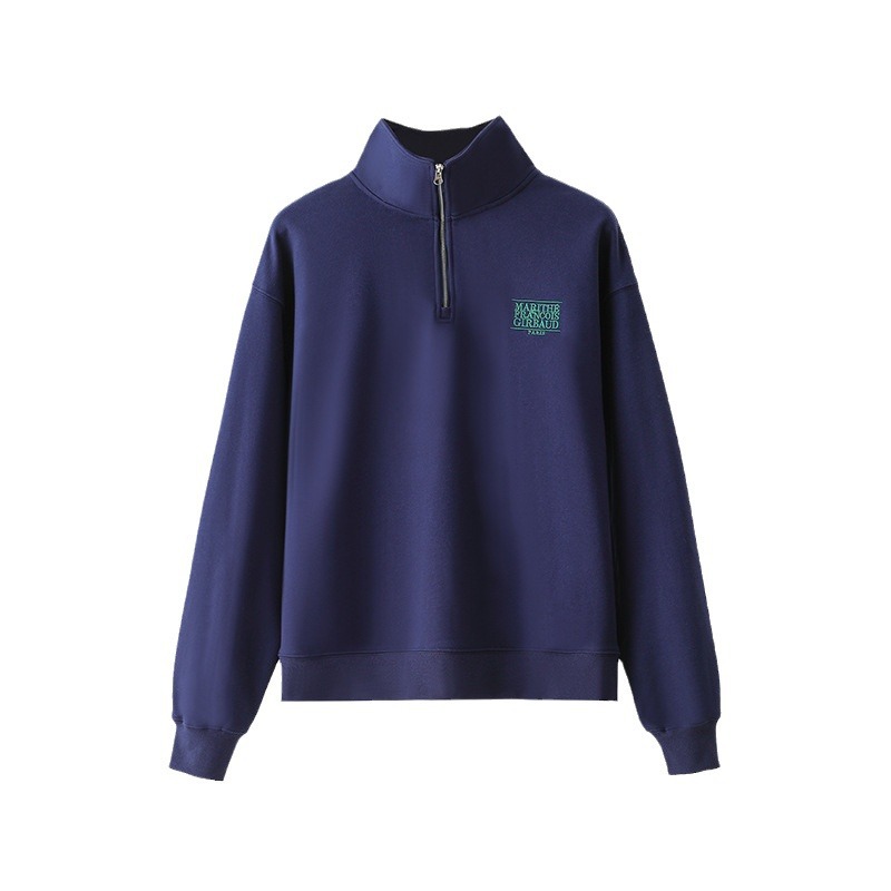 Sweatshirts |  Womens Script 1/2 Zip Sweatshirt Clothing Sweatshirts