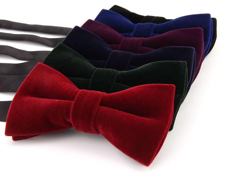 Ties & Pocket Squares |  Mens Velvet Bow Tie Accessories Emerald